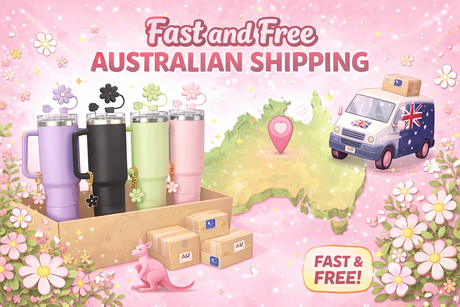 🌸 9-Piece Bottle Accessories Set (Matcha Green)