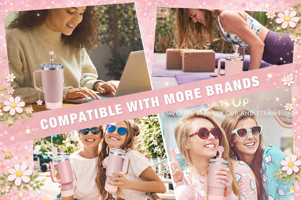 🌸 9-Piece Bottle Accessories Set (Vanilla Bean)